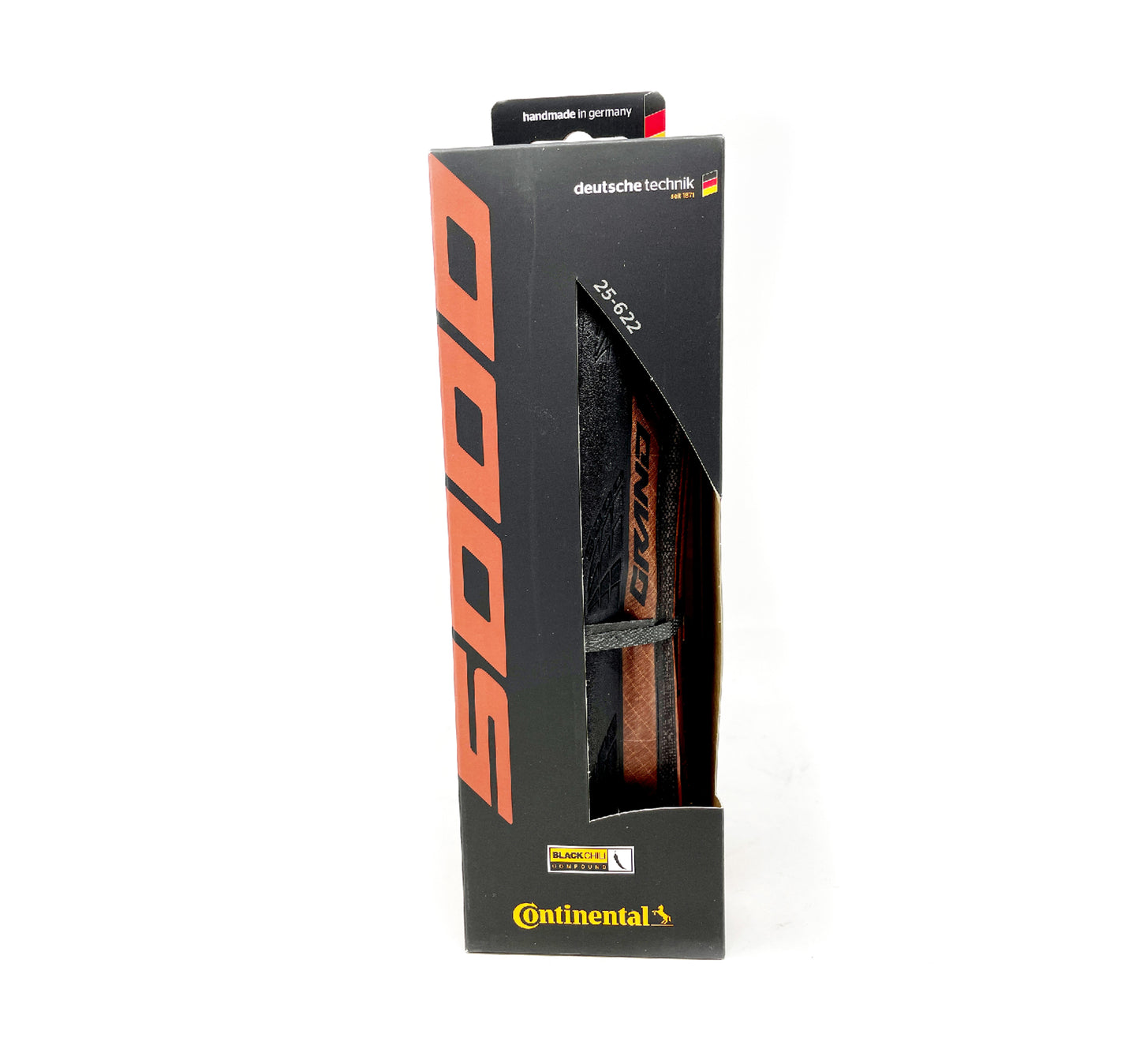 Opona Continental Grand Prix 5000 - 700x25C kasztan