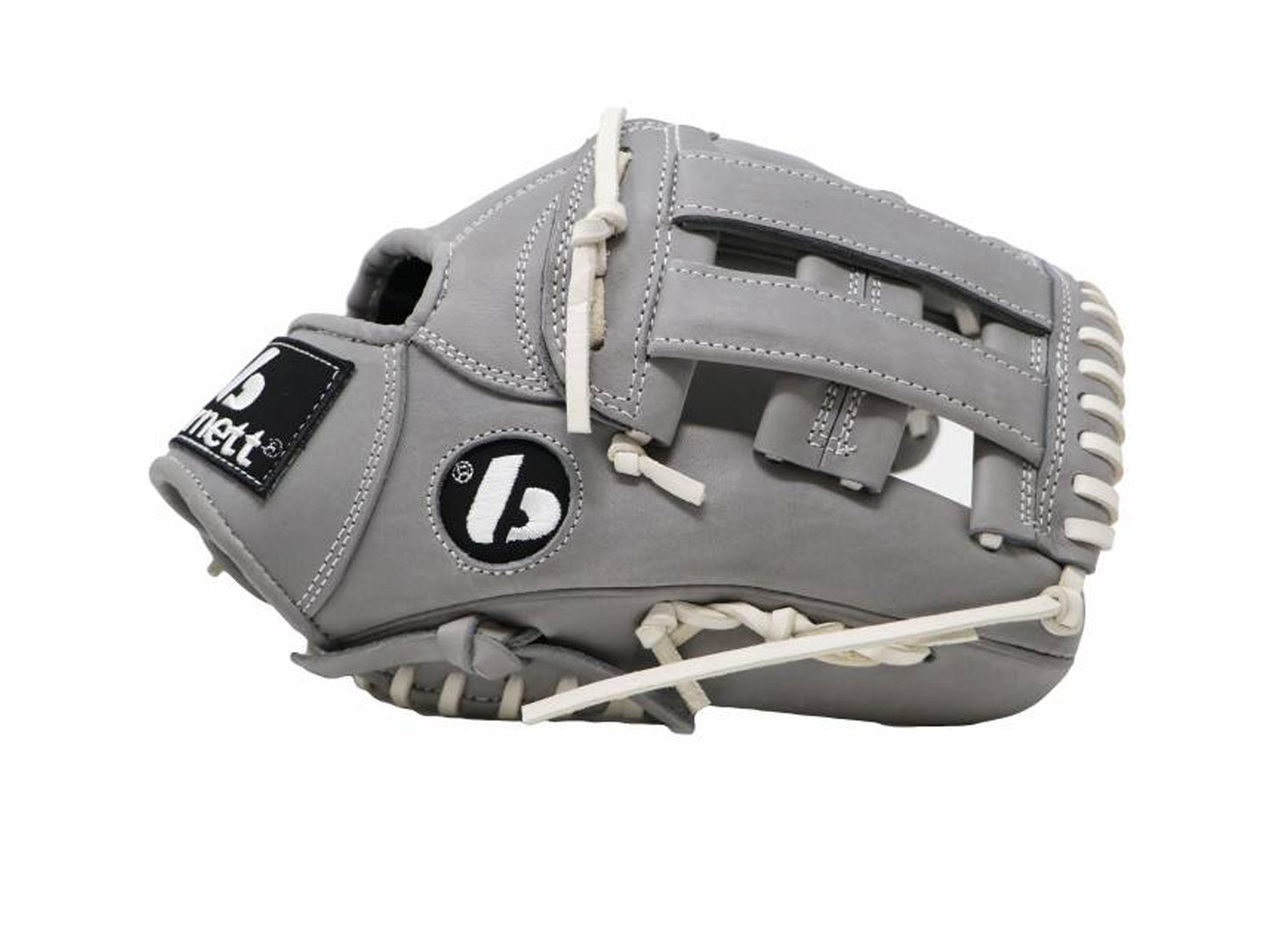 FL-117 rekawica do baseballa i softballa skóra wysokiej jakosci infield / fastpitch 11,7 , jasnoszara