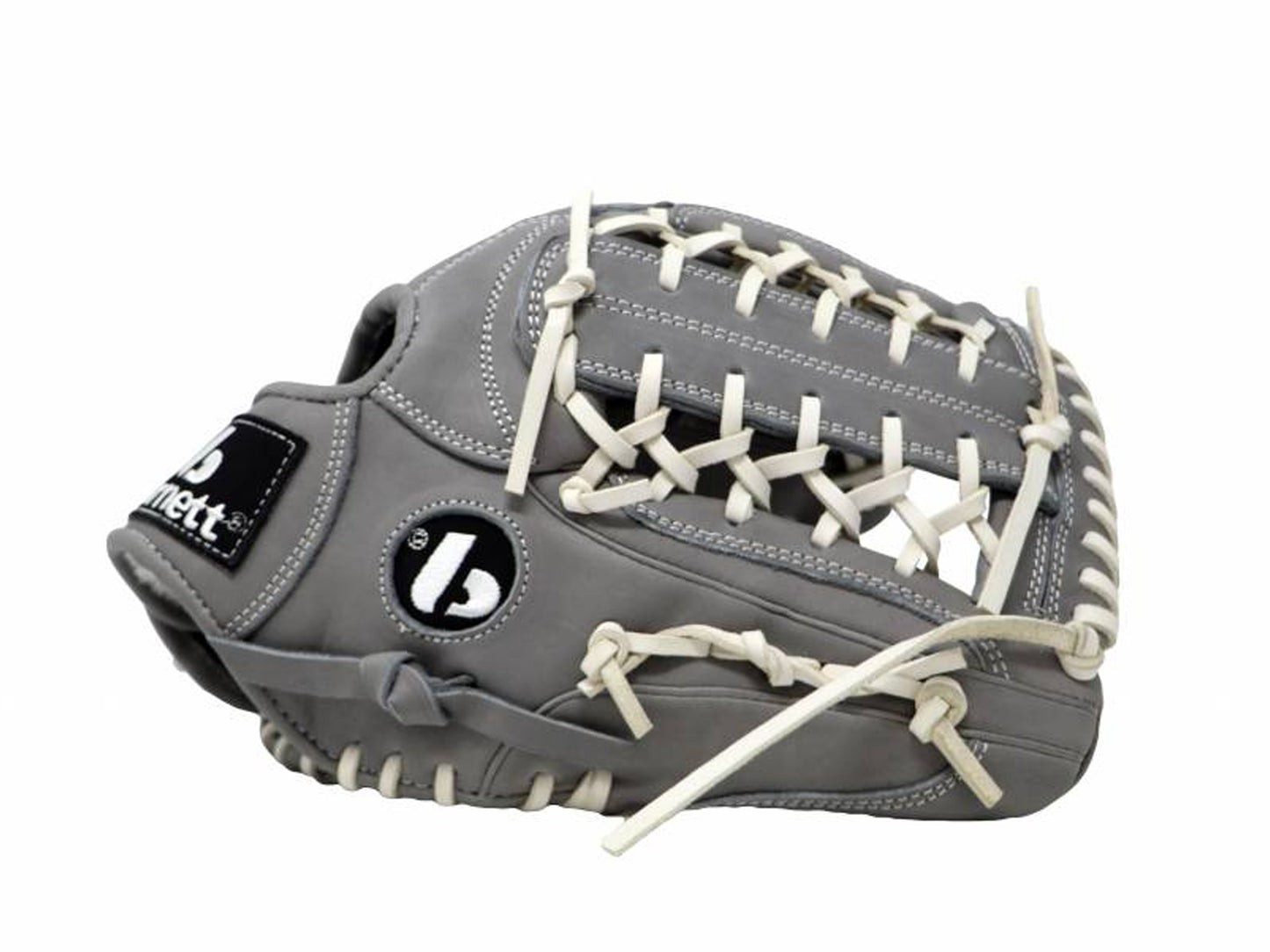 FL-125 rekawica do baseballa i softballa skóra wysokiej jakosci infield / outfield/ pitcher jasnoszara