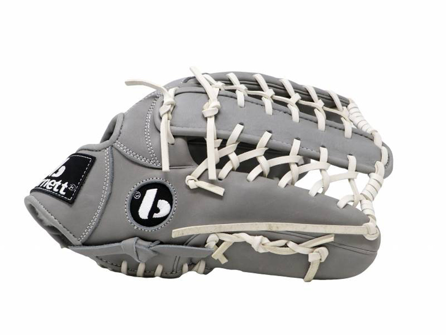FL-127 rekawica do baseballa i softballa skóra wysokiej jakosci infield / outfield/ pitcher jasnoszara