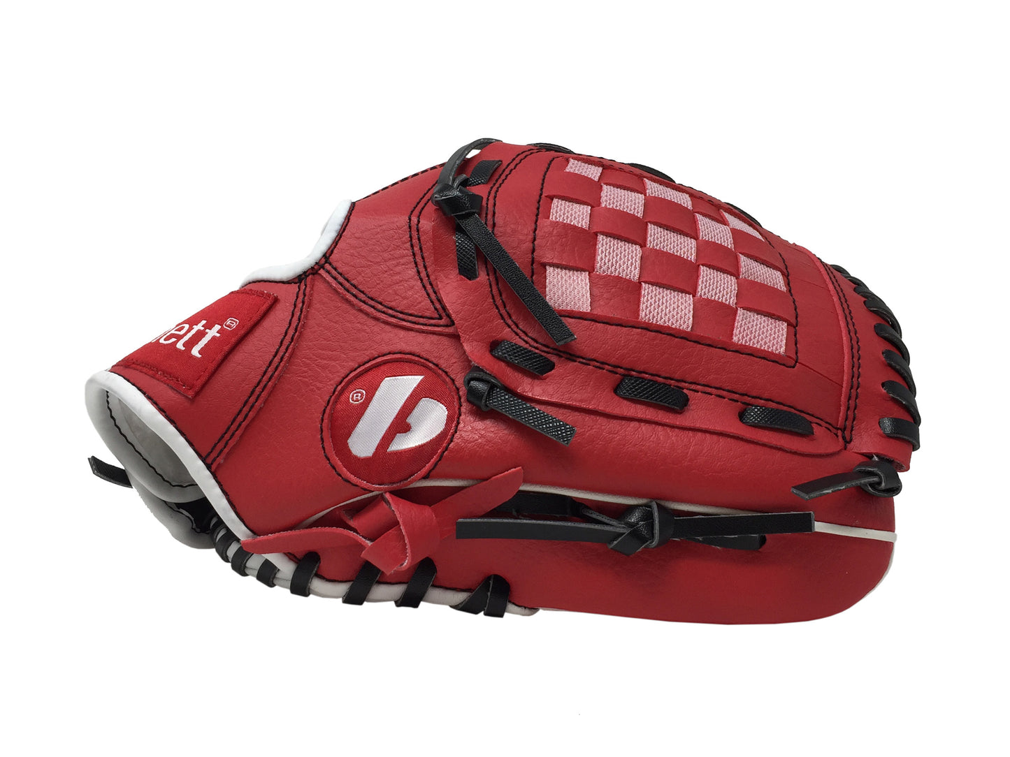 JL-105- rękawica baseballowa outfiled, REG size 10.5" czerwona
