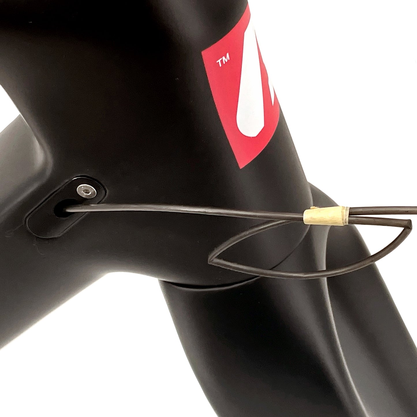 Rama rowerowa BDC-01 Carbon Disc, czarna, biała