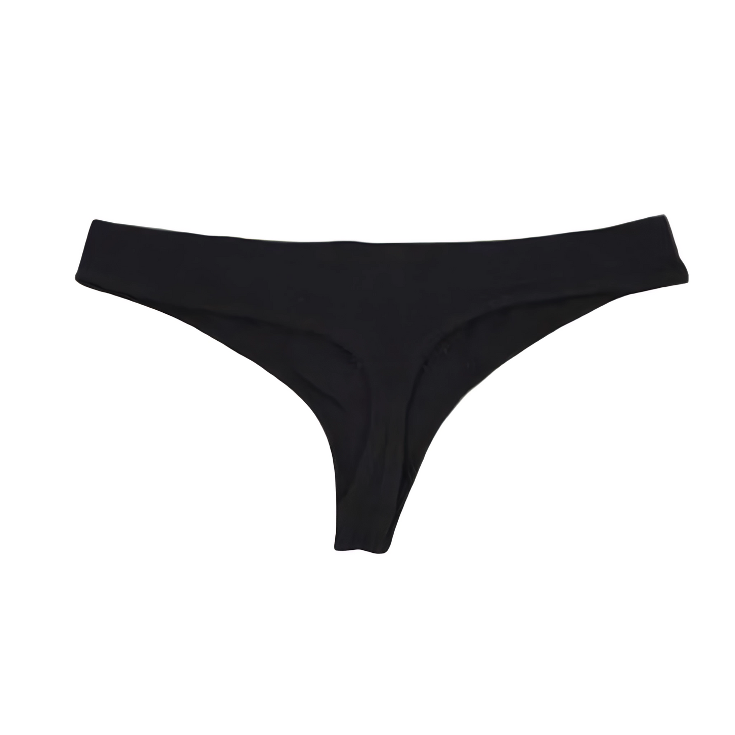 3PK Thong - String Czarny (Zestaw 3)