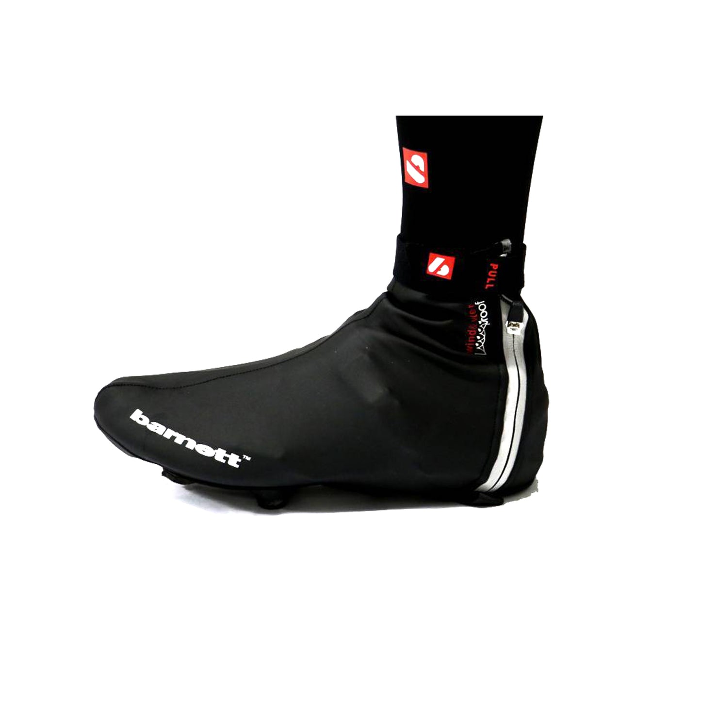 BSP-05 Pokrowiec rowerowy na buty, kolor : jaskrawo zólty, czarny