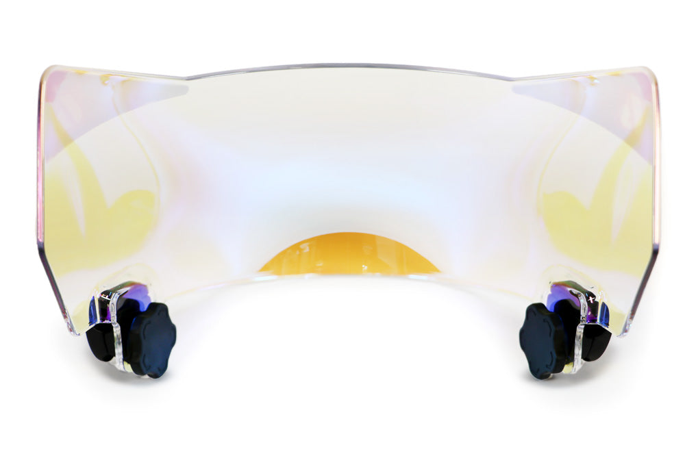 REVE twardy wizjer ER098 do kasku Speed Flex, Niebieski