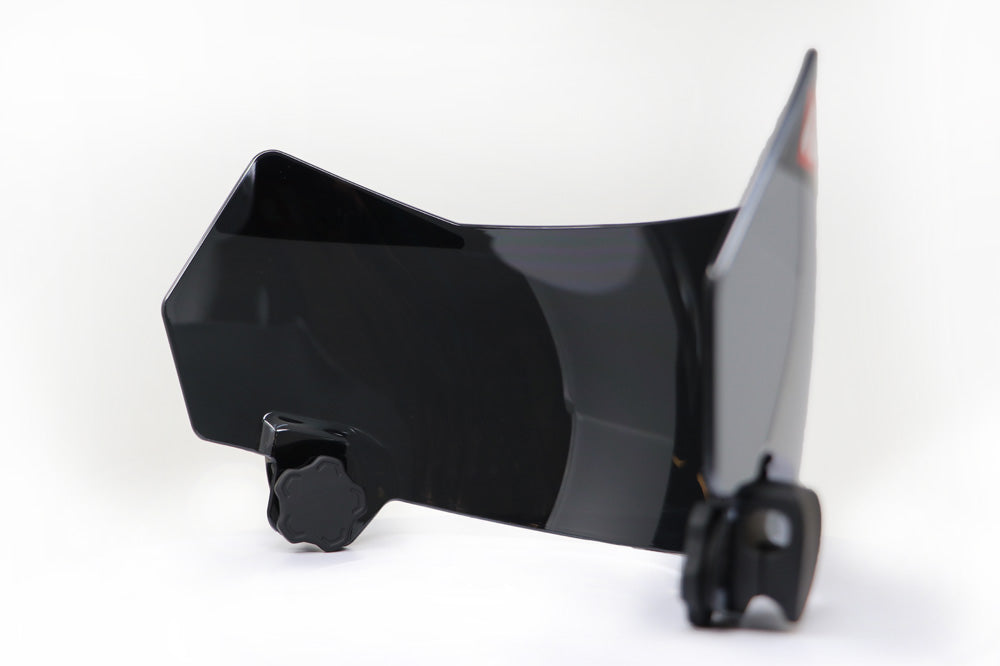 REVE twardy wizjer ER098 do kasku Speed Flex, Chromowany