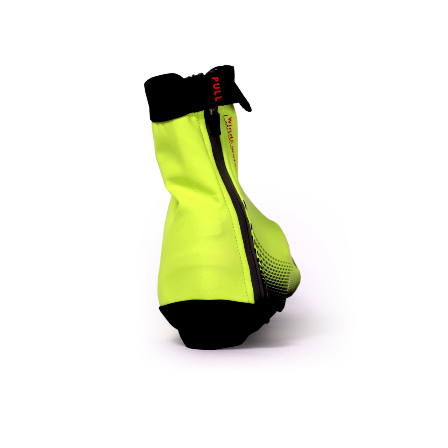 BSP-05 Pokrowiec rowerowy na buty, kolor : jaskrawo zólty, czarny