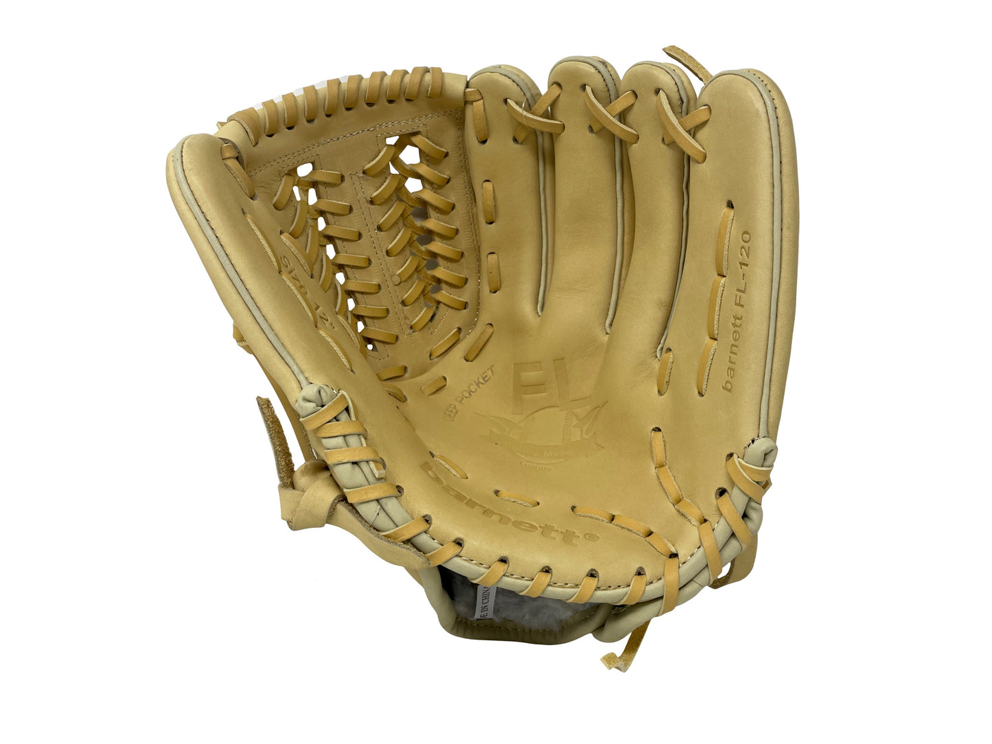 FL-120 Rekawica do baseballa i softballa skóra wysokiej jakosci infield / outfield/ pitcher 12, Beżowy