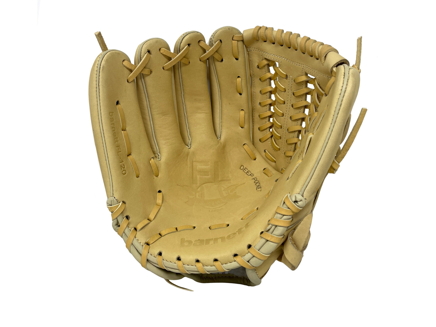 FL-120 Rekawica do baseballa i softballa skóra wysokiej jakosci infield / outfield/ pitcher 12, Beżowy
