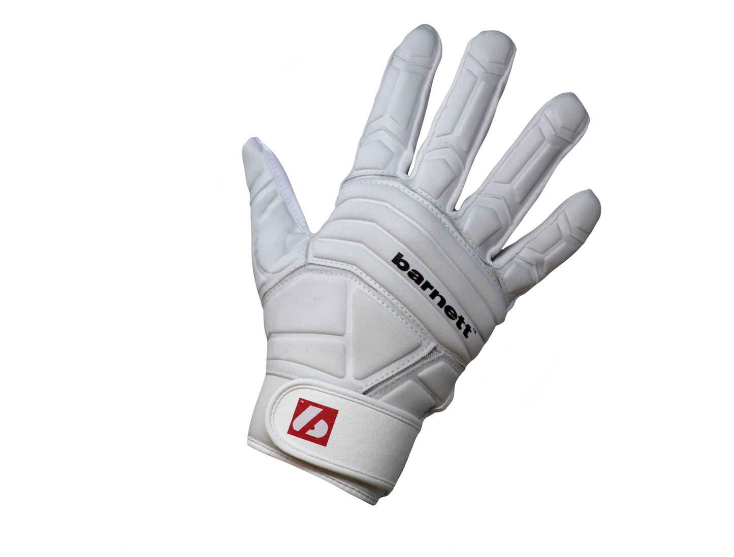 FLG-03 Rękawice piłkarskie Pro Linemen, OL, DL, Biały