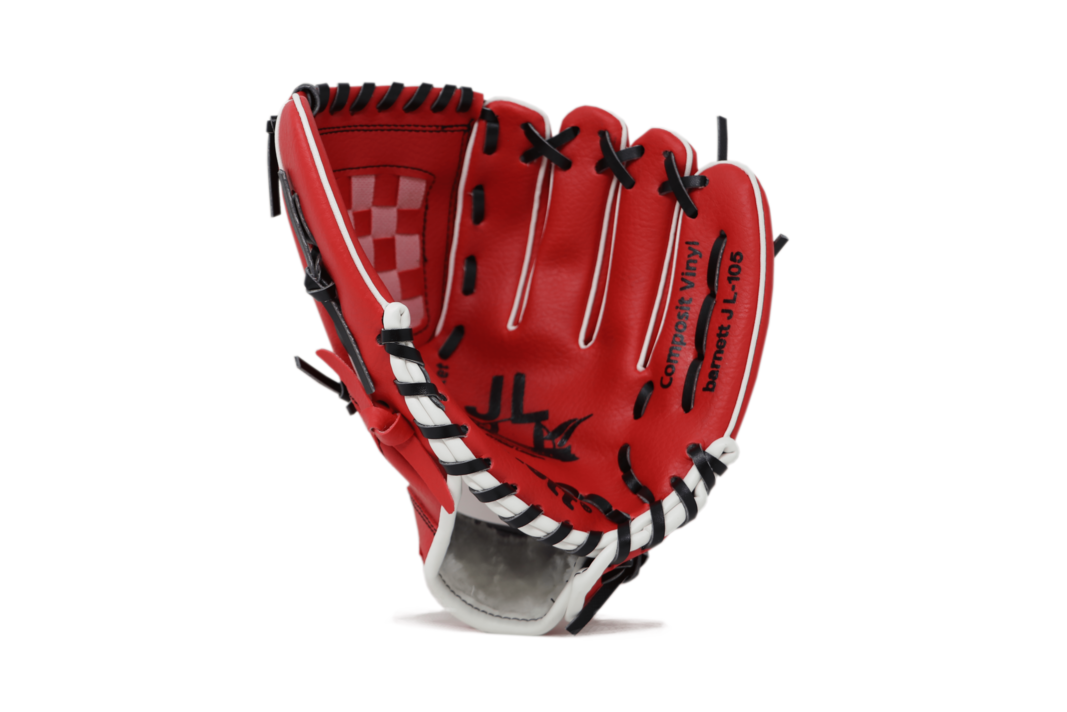 JL-105- rękawica baseballowa outfiled, REG size 10.5" czerwona