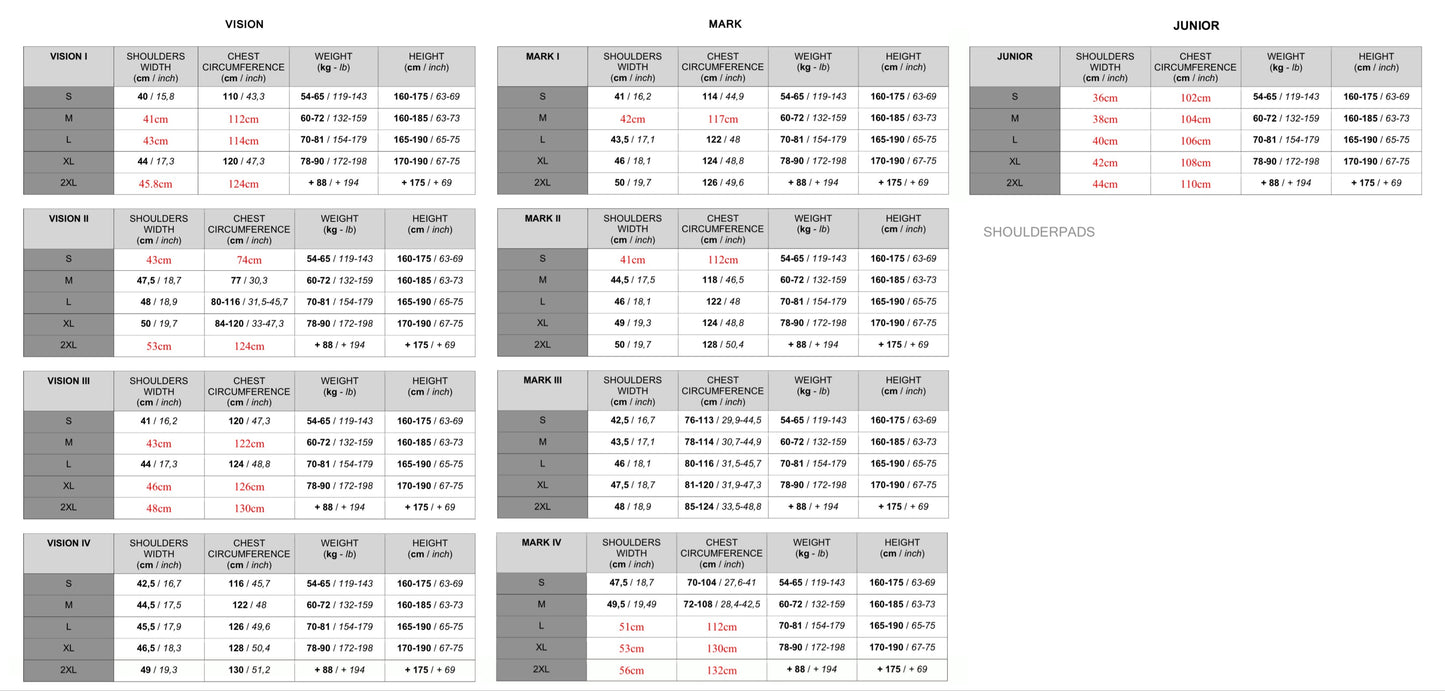 MARK II Futbolowy ochraniacz ramion Professional