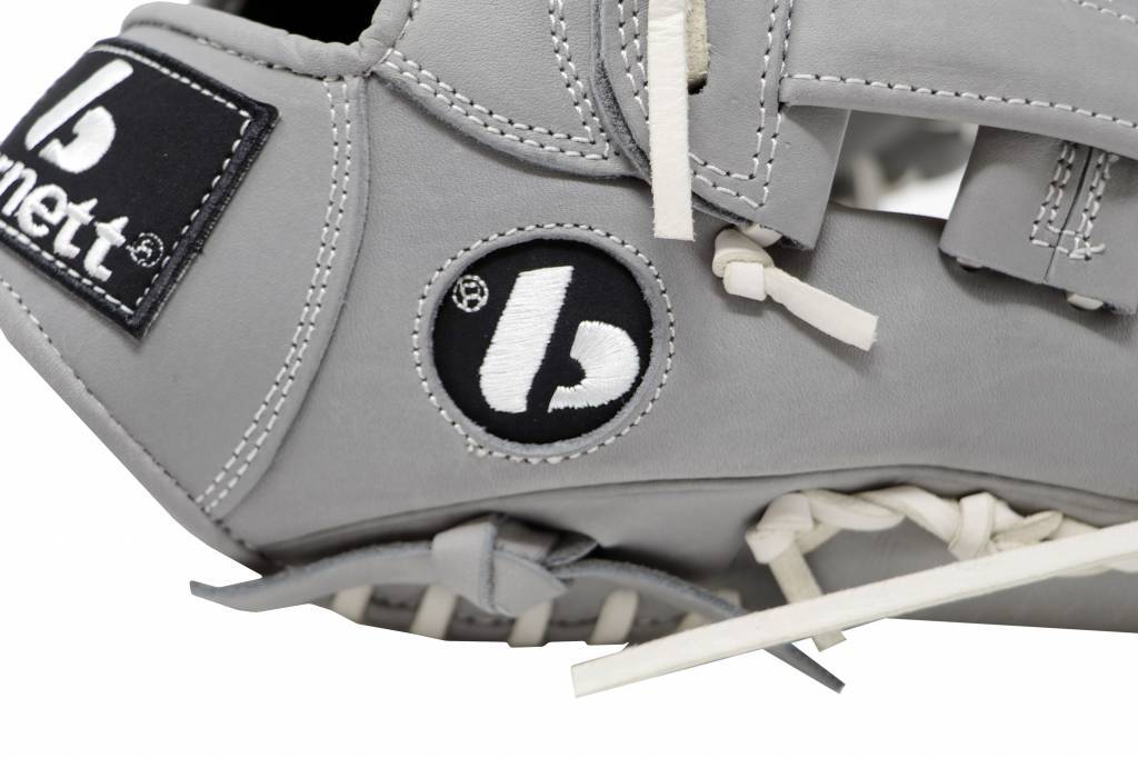 FL-117 rekawica do baseballa i softballa skóra wysokiej jakosci infield / fastpitch 11,7 , jasnoszara