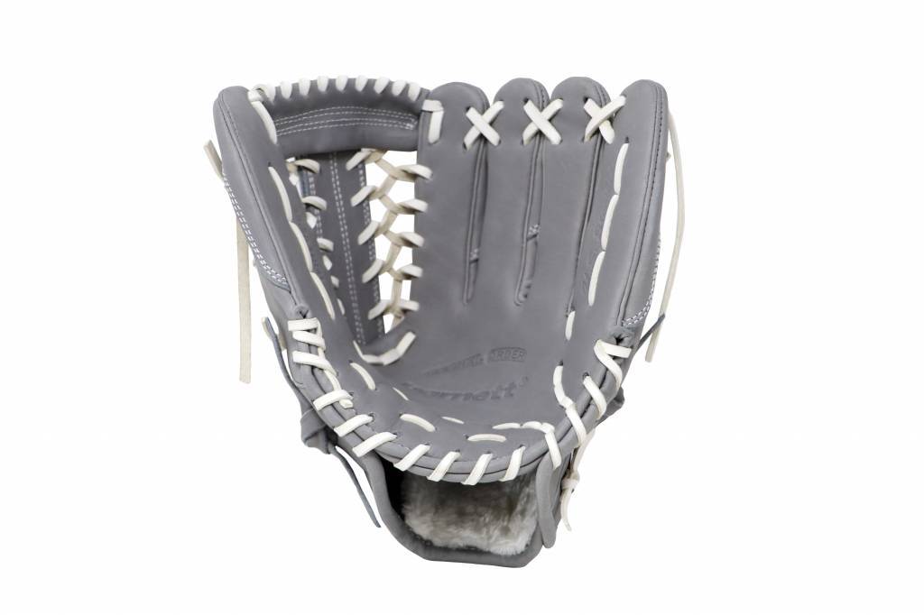 FL-125 rekawica do baseballa i softballa skóra wysokiej jakosci infield / outfield/ pitcher jasnoszara