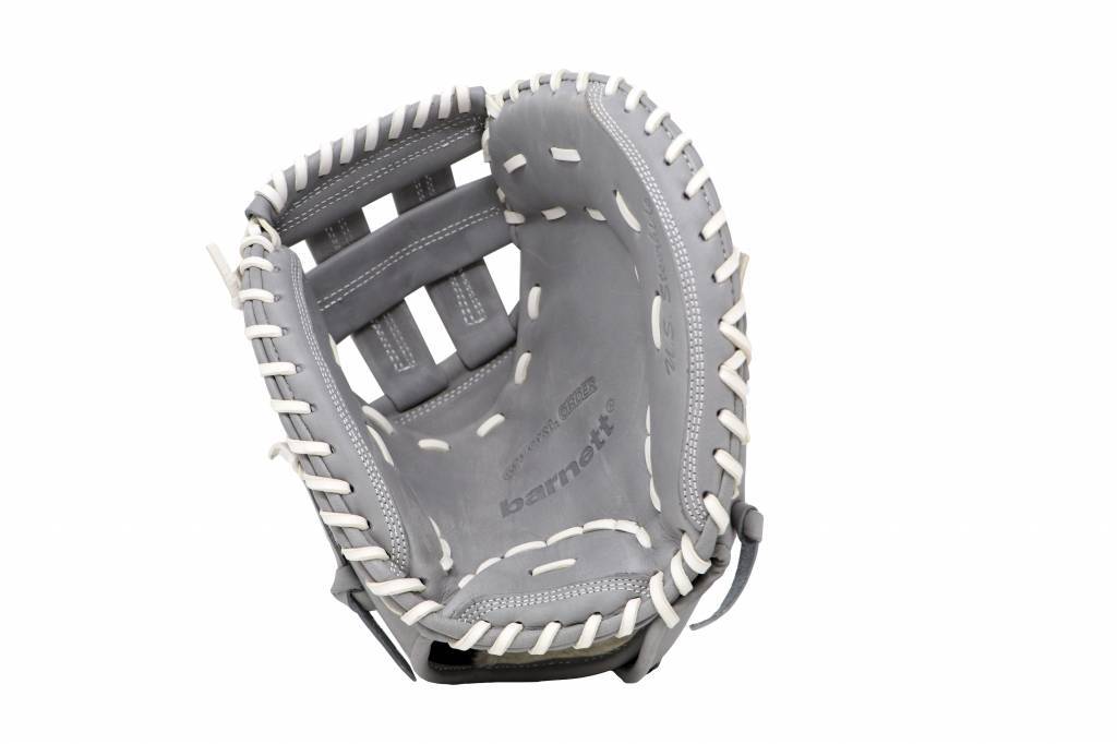 FL-201 rekawica do baseballa skóra wysokiej jakosci catcher jasnoszara