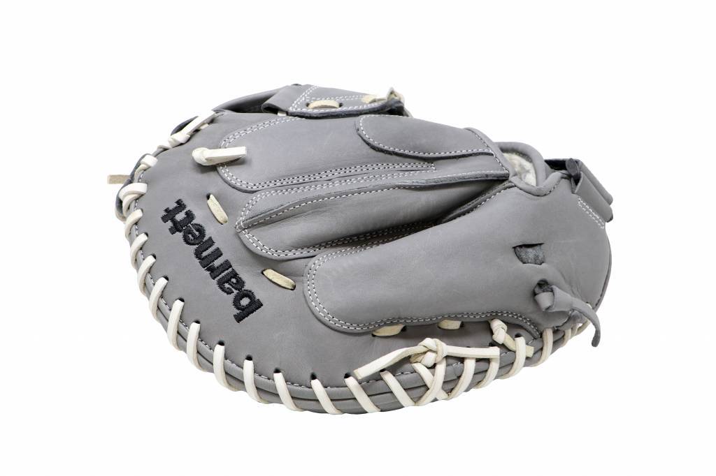 FL-201 rekawica do baseballa skóra wysokiej jakosci catcher jasnoszara