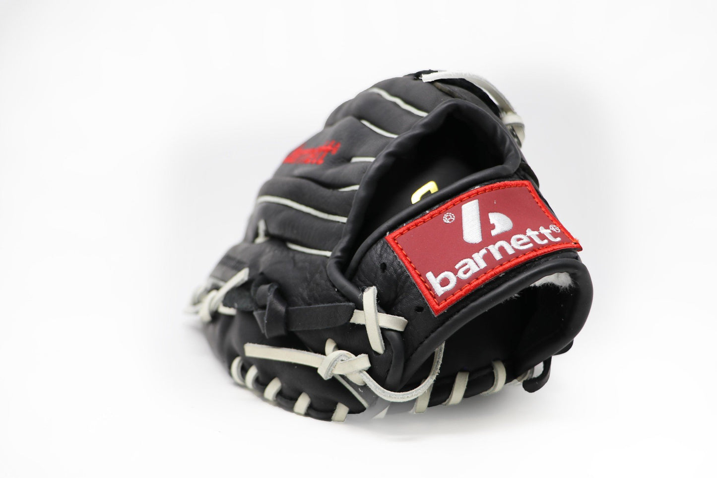 GL-120 Rekawica baseballowa turniejowa, infield 12, skóra naturalna, czarna