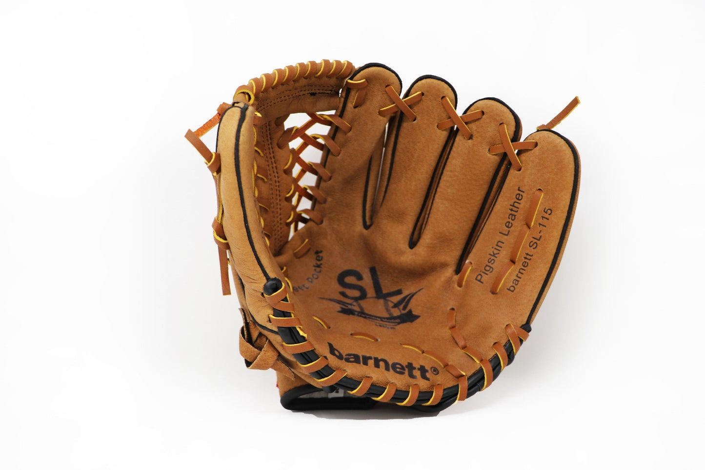 SL-115 Skórzana rekawica baseballowa infield/outfield, rozmiar 11.5, brazowa