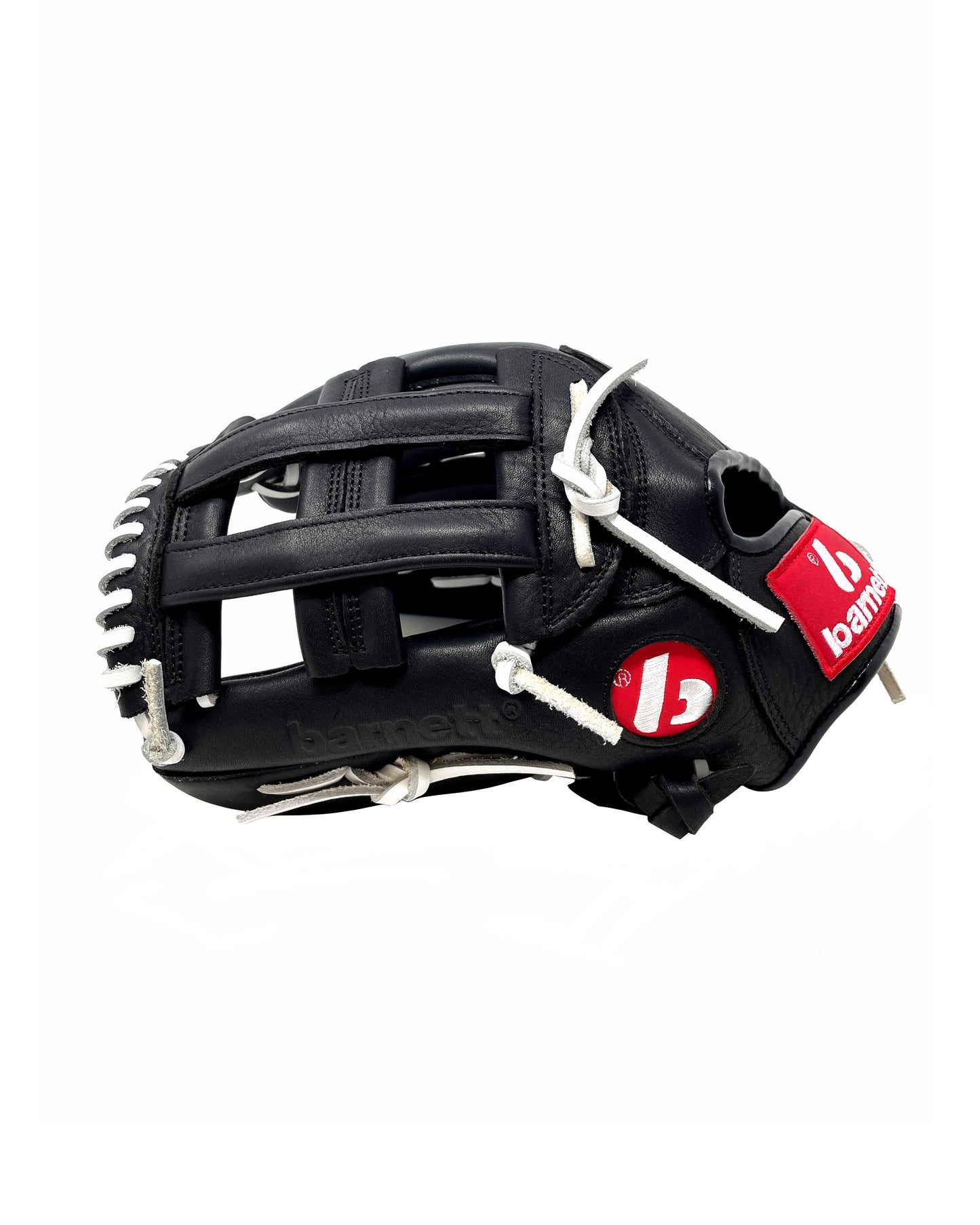 GL-127 rękawice baseballowe , skóra 12,5, Czarne