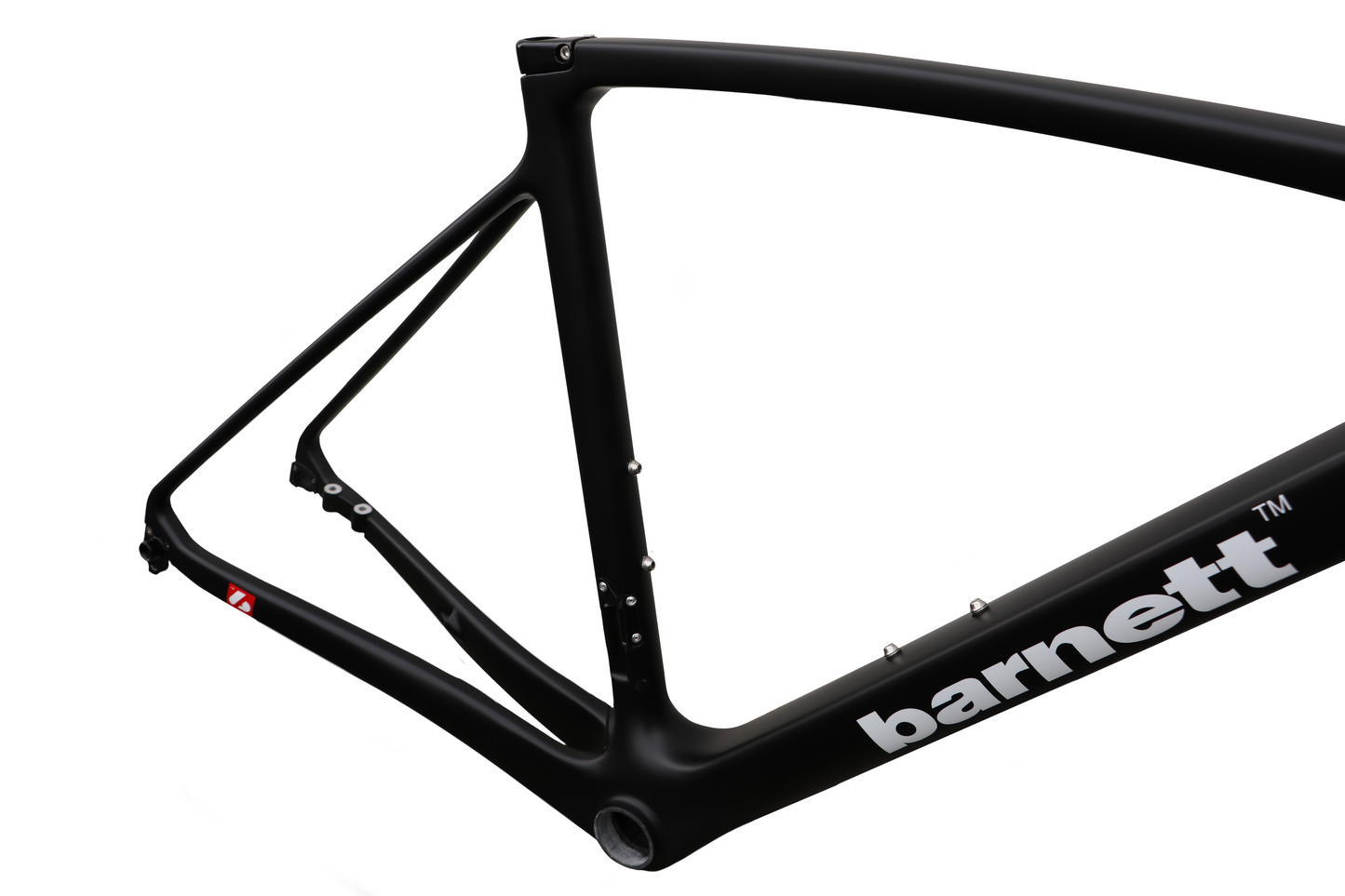 Rama rowerowa BDC-01 Carbon Disc, czarna, biała