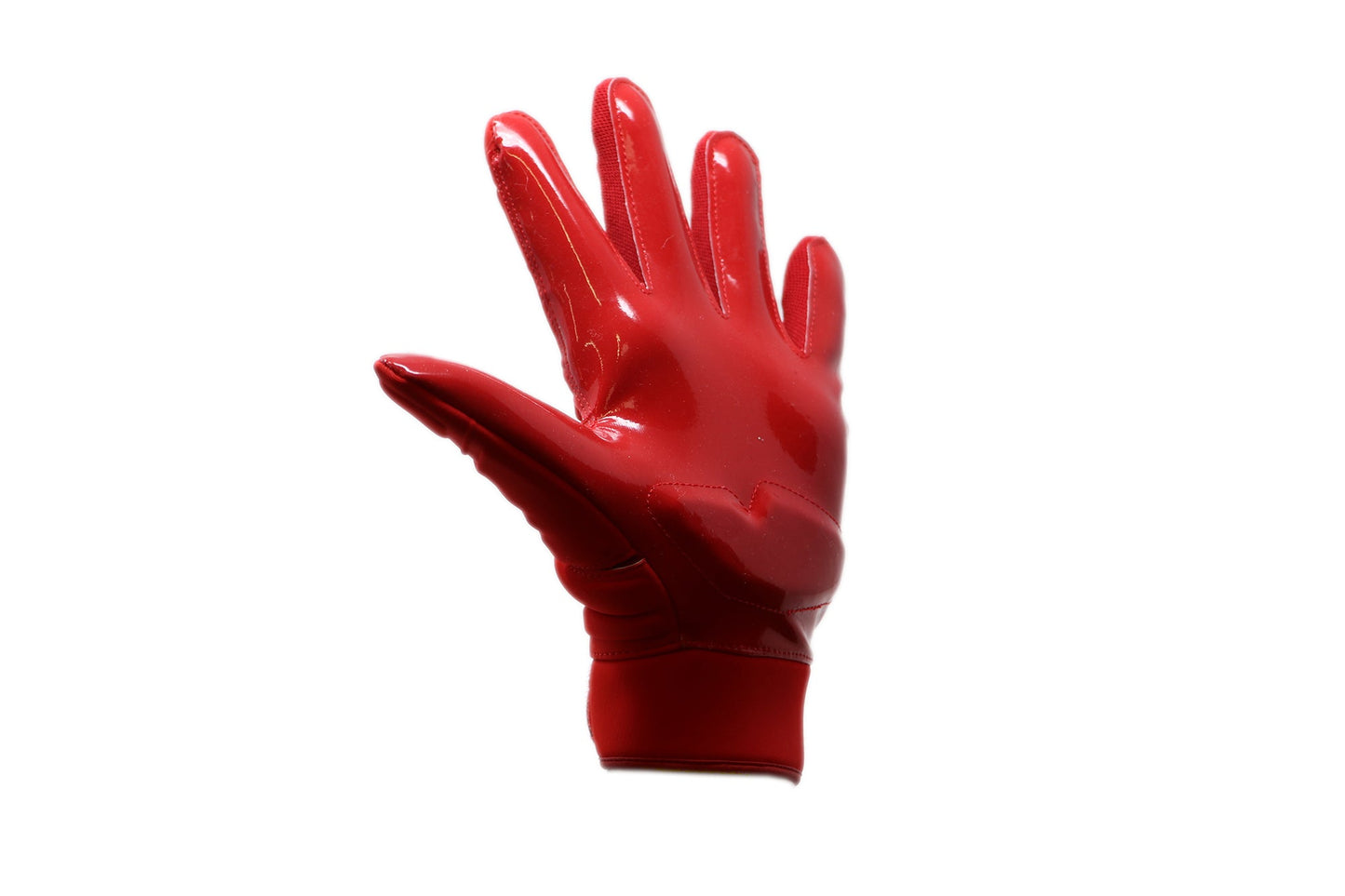 FLG-03 pro linemen rękawiczki do futbolu amerykańskiego, OL,DL, czerwone