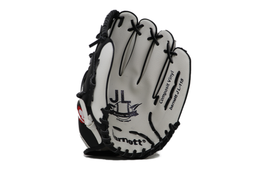 JL-115, Rękawice baseballowe, formowana, poliuretanowa, rozmiar 11,5 " biała