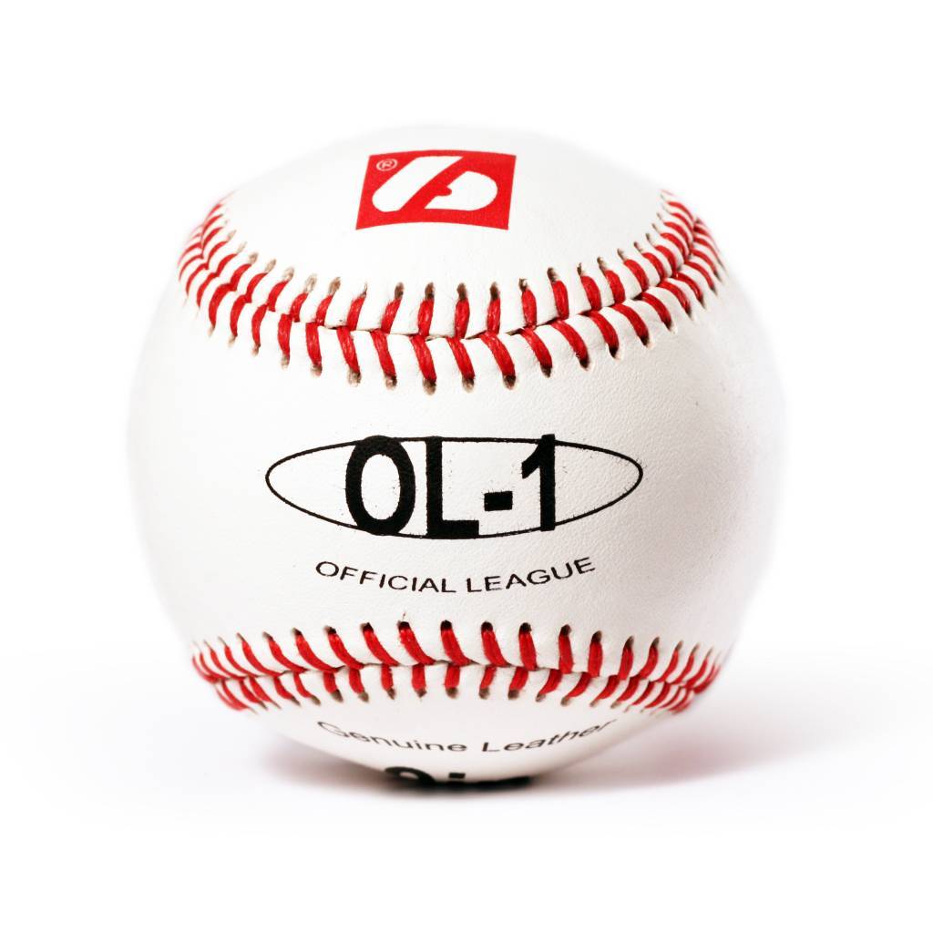 OL-1 Pilka baseballowa Elite, rozmiar 9", biala, 2 sztuki
